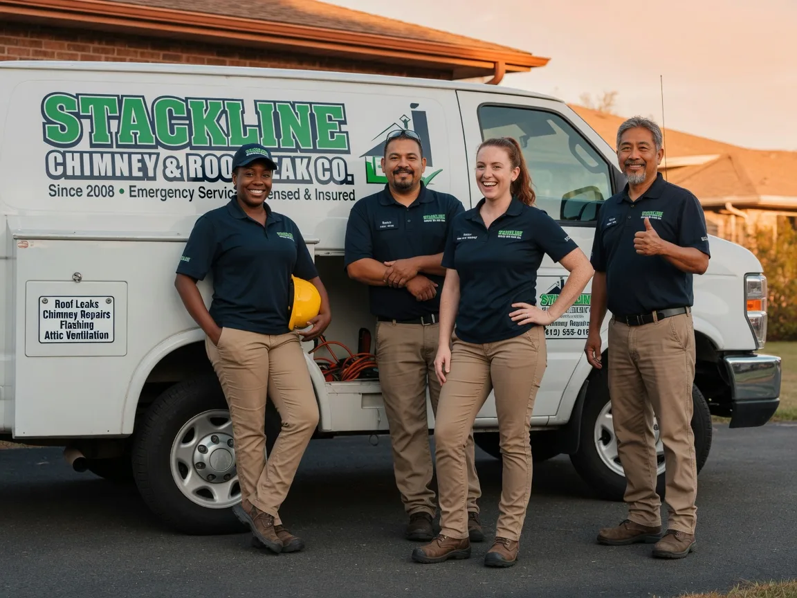 Chimney flashing repair company in Rosepine, LA